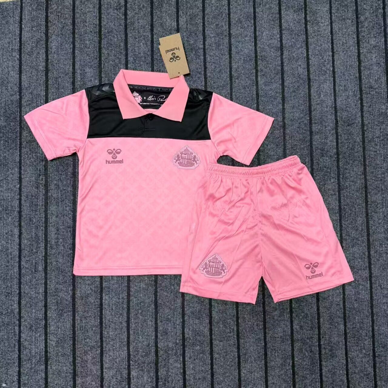 Kids-Sunderland 26/27 Away Pink Soccer Jersey